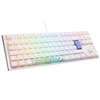 Ducky One 3 Classic Pure Baltas TKL Klaviatūra žaidimams, RGB LED - MX-Clear