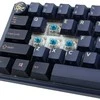 Ducky One 3 Cosmic Mėlyna Mini žaidimų klaviatūra, RGB LED – MX-Mėlyna US išdėstymas