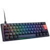 Ducky One 3 Cosmic Mėlyna Mini Klaviatūra žaidimams, RGB LED - MX-Ergo-Clear