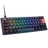 Klaviatūra Ducky One 3 Cosmic Mėlyna Mini Klaviatūra žaidimams RGB LED - MX-Mėlyna