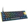 Ducky One 3 Daybreak mini žaidimų klaviatūra, RGB LED - MX Speed Sidabrinis