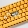 Ducky One 3 Geltona SF Klaviatūra žaidimams, RGB LED - MX-Clear