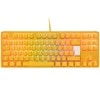 Ducky One 3 geltona TKL žaidimų klaviatūra, RGB LED - MX-red