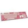 Ducky One 3 Gossamer Rožinė žaidimų klaviatūra – MX-Ergo-Clear US išdėstymas