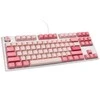 Ducky One 3 Gossamer TKL Rožinė žaidimų klaviatūra – MX-Mėlyna US išdėstymas