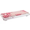 Ducky One 3 Gossamer TKL Rožinė žaidimų klaviatūra – MX-Speed-Sidabrinis US išdėstymas