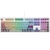 Ducky One 3 Mist Pilkas žaidimų klaviatūra, RGB LED – MX-Silent-Raudona US išdėstymas