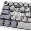 Ducky One 3 Mist Pilkas Mini žaidimų klaviatūra RGB LED – MX-Ergo-Clear US išdėstymas