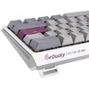 Ducky One 3 Mist Pilkas Mini žaidimų klaviatūra RGB LED – MX-Ergo-Clear US išdėstymas
