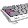 Klaviatūra Ducky Ducky One 3 Mist Pilkas Mini Klaviatūra žaidimams, RGB LED - MX-Silent-Raudona