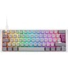 Klaviatūra Ducky Ducky One 3 Mist Pilkas Mini Klaviatūra žaidimams, RGB LED - MX-Silent-Raudona