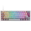 Klaviatūra Ducky One 3 Mist Pilkas Mini Klaviatūra žaidimams RGB LED - MX-Brown