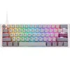 Ducky One 3 Mist Pilkas Mini žaidimų klaviatūra, RGB LED – MX-Mėlyna US išdėstymas