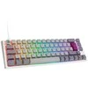 Ducky One 3 Mist Pilkas SF Klaviatūra žaidimams, RGB LED - MX-Raudona