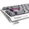 Ducky One 3 Mist Pilkas SF žaidimų klaviatūra RGB LED – MX-Ergo-Clear US išdėstymas