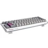 Ducky One 3 Mist Pilkas SF Klaviatūra žaidimams, RGB LED - MX-Silent-Raudona