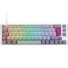 Mėlyna Ducky One 3 Mist Pilkas SF Klaviatūra žaidimams, RGB LED - MX-Mėlyna
