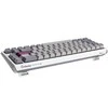 Klaviatūra Ducky One 3 Mist Pilkas MX-Silent-Raudona (US)