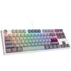 Ducky One 3 Mist Pilkas TKL žaidimų klaviatūra RGB LED – MX-Ergo-Clear US išdėstymas