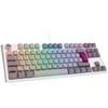 Ducky One 3 Mist Pilkas TKL Klaviatūra žaidimams, RGB LED - MX-Ergo-Clear