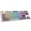 Ducky One 3 Mist Pilkas TKL žaidimų klaviatūra, RGB LED – MX-Mėlyna US išdėstymas