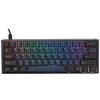 Ducky One 3 Pro Mini Nazca Line žaidimų mechaninė klaviatūra, 8.000 Hz, Hot Swap, RGB – Cherry MX2A Speed Sidabrinis, ANSI US išdėstymas