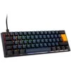 Klaviatūra žaidimams mechaninė Ducky One 3 Pro Mini Nazca Line, 8.000 Hz, Hot Swap, RGB - Cherry MX2A Raudona, ISO (DE)