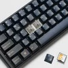 Ducky One 3 Pro Mini Nazca Line žaidimų mechaninė klaviatūra, 8.000 Hz, Hot Swap, RGB – Cherry MX2A Speed Sidabrinis, ANSI US išdėstymas