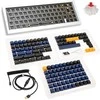 Ducky Outlaw 65 Klaviatūra žaidimams, Barebone – Sidabrinis (ANSI išdėstymas)