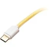 Klaviatūra Ducky Premicord Afterglow Coiled Cable susuktas klaviatūros laidas, USB-C į USB-A – 1,8m