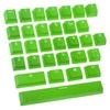 Ducky Rubber Keycap Set, guminiai pakaitiniai klavišai klaviatūrai, 31vnt. Žali