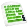 Ducky Rubber Keycap Set, guminiai pakaitiniai klavišai klaviatūrai, 31vnt. Žali
