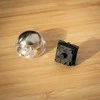 Ducky Wobbly Ducky Keychain - weiß, gelb