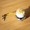 Ducky Wobbly Ducky Keychain - weiß, gelb