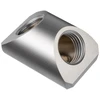 Ek Water Blocks „Ek Vanduo Blocks EK Vanduo Blocks EK-Quantum“ sukimo momento adapteris, 90 laipsnių, G1/4 colio moteriškas - G1/4 colio moteriškas – matinio titano