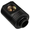 Ek Water Blocks Ek Vanduo Blocks EK Vanduo Blocks EK-Torque Adapteris 90 Degree G1/4 inch Male to G1/4 inch Female – Rotatable, Juodas