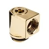Ek Water Blocks Ek Vanduo Blocks EK Vanduo Blocks EK-Torque Micro Adapteris 90 Degree G1/4 inch Male to G1/4 inch Female - Rotatable, auksinis
