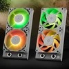 Ek Water Blocks Ek Vanduo Blocks EK Vanduo Blocks EK-Loop FPT 140er DRGB PWM korpuso ventiliatorius, 600-2200U/min – baltos spalvos