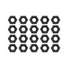 Ek Water Blocks Ek Vanduo Blocks EK Vanduo Blocks EK-Loop Nuts Set M4 – 20 pieces – juodas