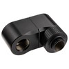 Ek Water Blocks Ek Vanduo Blocks EK Vanduo Blocks EK-Quantum Torque G1/4 inch double extension offset MF 28 – juodas