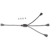 Ek Water Blocks Ek Vanduo Blocks EK Vanduo BlocEK Vanduo Blocks EK-Loop D-RGB splitter cable, 3-way – juodas