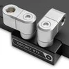 Ek Water Blocks „Ek Vanduo Blocks“ EK „Vanduo Blocks“ EK-Quantum Torque G1/4 colio dvigubas prailginimas, offset, MF 28 colio, satin titanium spalvos