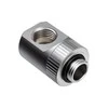 Ek Water Blocks Ek Vanduo Blocks EK Vanduo Blocks EK-Quantum Torque Adapteris T-Splitter G1/4 inch male thread to 2x G1/4 inch female threads – rotatable, Sat