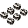 Ek Water Blocks Ek Vanduo Blocks EK Vanduo Blocks EK-Quantum Torque HDC 12 – 6-pack, sidabrinis