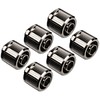 Ek Water Blocks Ek Vanduo Blocks EK Vanduo Blocks EK-Quantum Torque STC 10/16 – 6-pack, sidabrinis
