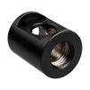 Ek Water Blocks Ek Vanduo Blocks EK Vanduo Blocks EK-Quantum Torque T-Splitter 3x G1/4 inch BSP – juodas