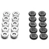 Ek Water Blocks Ek Vanduo Blocks EK Vanduo Blocks EK-Quantum Torque Plug G1/4 inch – 10 pack, sidabrinis