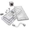 Ek Water Blocks Ek Vanduo Blocks EK Vanduo Blocks EK Vanduo Blocks EK-QuantumX Loophole Distroplate D5 PWM - sidabrinis