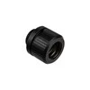 Ek Water Blocks Ek Vanduo Blocks EK Vanduo Blocks EK-Torque HDC 12 Straight Fitting G1/4 Inch BSP to 12mm OD Hardtube – Juodas