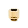 Ek Water Blocks Ek Vanduo Blocks EK Vanduo Blocks EK-Torque HDC 12 fitting straight G1/4 inch BSP to 12mm OD hard tube – auksinis
